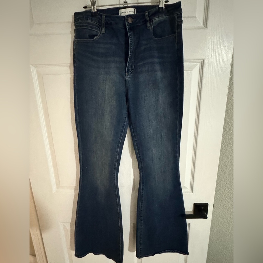 Articles Of Society Dark Blue Flare Jeans